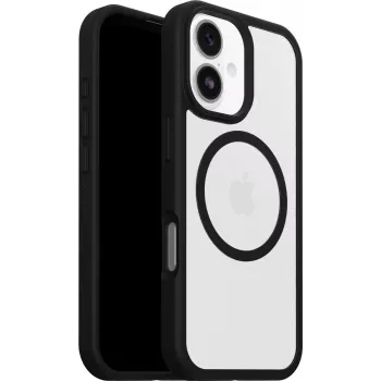 OtterBox Funda React MagSafe para Apple iPhone 17 - Transparente/Negro