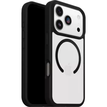 OtterBox React MagSafe para iPhone 17 Pro Black Crystal - Clear/negro