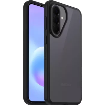 OtterBox React Series funda para Samsung Galaxy A57 5G, Transparente/Negro
