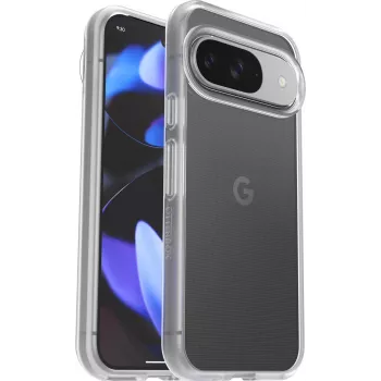 OtterBox React Serie Tapa trasera para Google Pixel 9 / Pixel 9 Pro - Clear (Plástico reciclado)