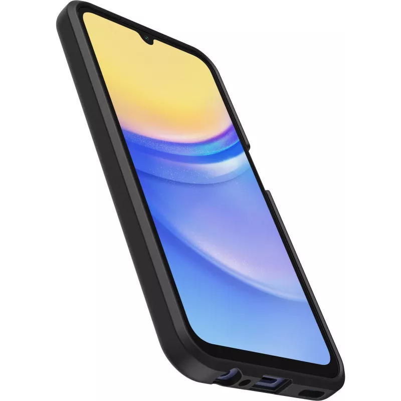 OtterBox Tapa trasera React Series para Samsung Galaxy A15 5G - Negro