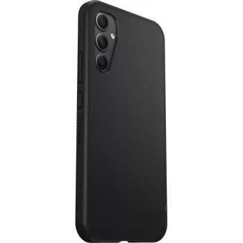 OtterBox React Serie Tapa trasera para Samsung Galaxy A34 5G Negro Pro Pack (77-91637)