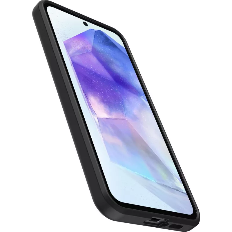 OtterBox Funda React Series para Samsung Galaxy A55 5G - Negro