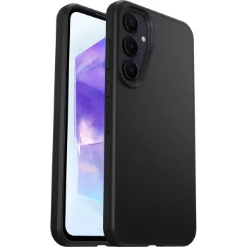 OtterBox Funda React Series para Samsung Galaxy A55 5G - Negro