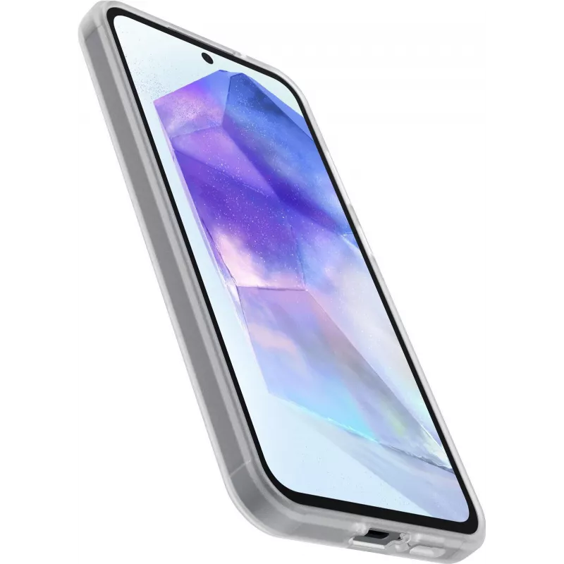 OtterBox React Series funda para Samsung Galaxy A55 5G - Stardust (transparente) 77-95411