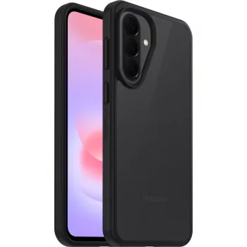 OtterBox React Series Funda para Samsung Galaxy A37 5G, transparente/negro, ProPack (a granel)