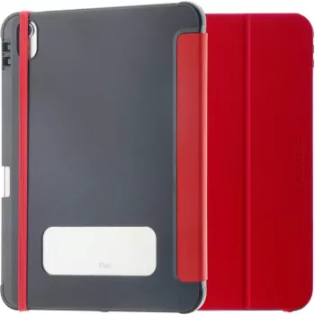OtterBox React Series Folio funda para iPad 10.ª gen. (rojo) 77-92190