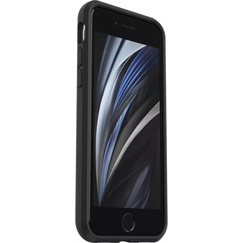OtterBox React Series funda trasera para móvil - Black Crystal - para Apple iPhone 7, 8, SE (2nd Gen), SE (3rd Gen)