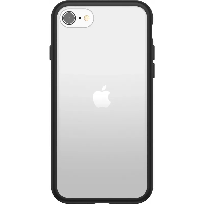 OtterBox React Series funda trasera para móvil - Black Crystal - para Apple iPhone 7, 8, SE (2nd Gen), SE (3rd Gen)