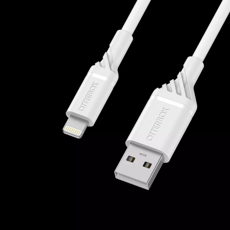OtterBox cable estándar Lightning a USB-A 2m Cloud Dream White