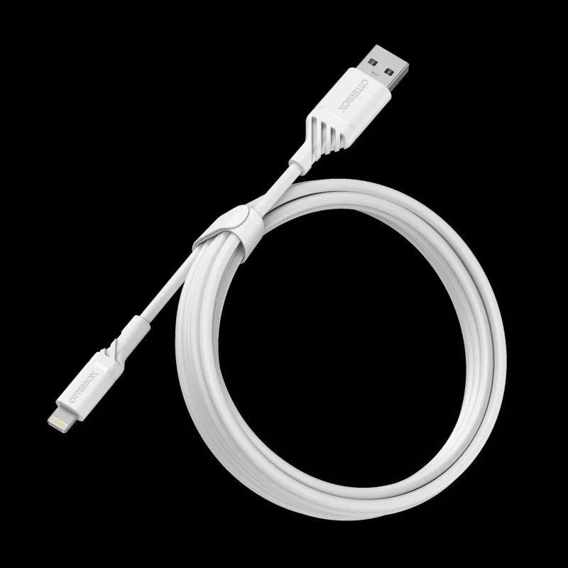 OtterBox cable estándar Lightning a USB-A 2m Cloud Dream White