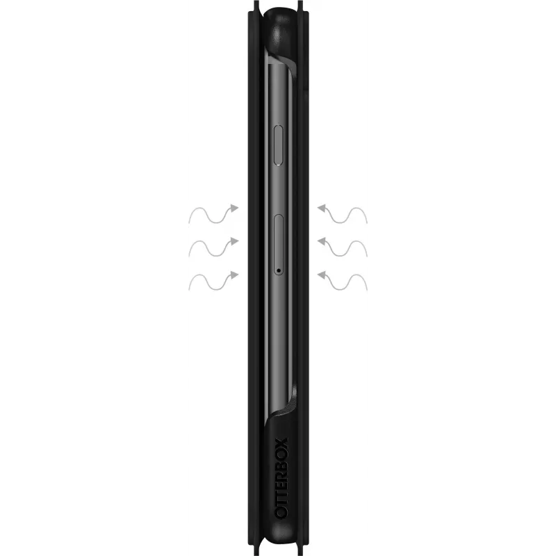 OtterBox Strada Series funda tipo flip para Apple iPhone 6/6s/7/8/SE (2.ª y 3.ª gen) - negro