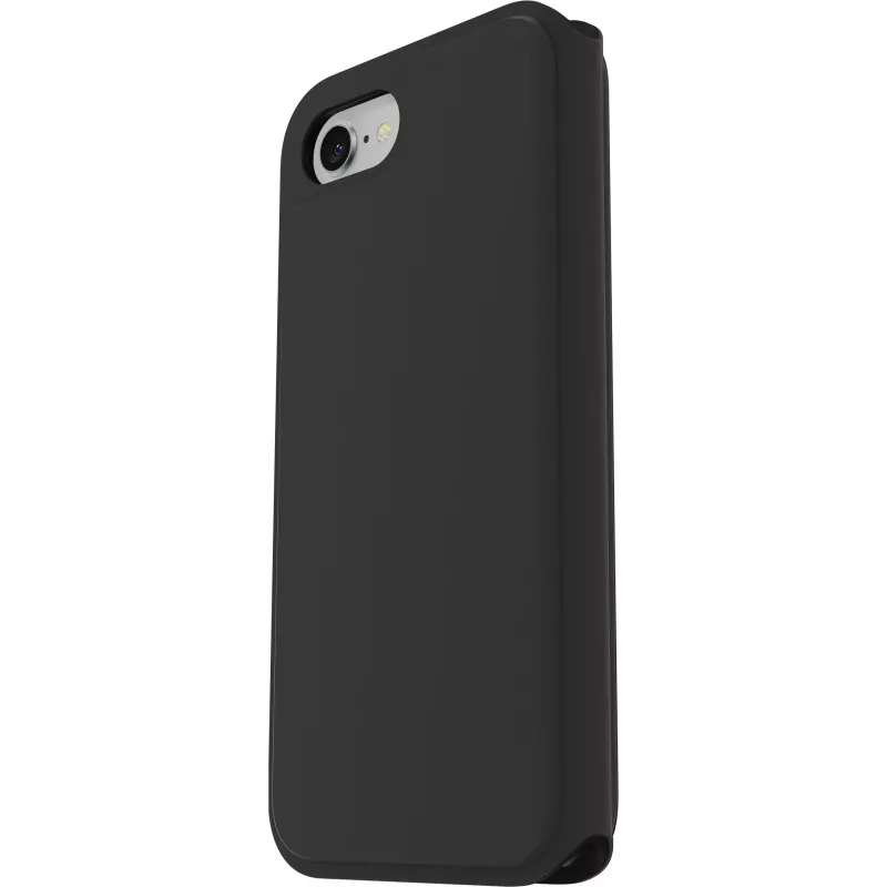 OtterBox Strada Series funda tipo flip para Apple iPhone 6/6s/7/8/SE (2.ª y 3.ª gen) - negro