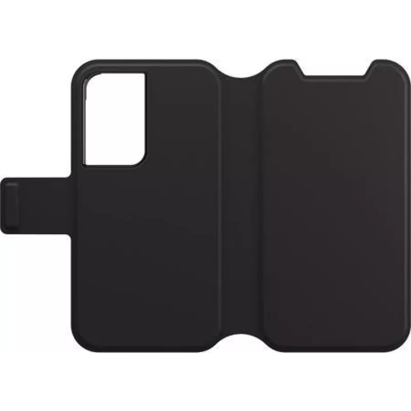 OtterBox Strada Series Via funda tipo folio para Samsung Galaxy S22 - Black Night 77-86603