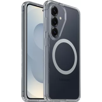 OtterBox Funda Symmetry Clear Serie Magnets para Samsung Galaxy S26 - Transparente