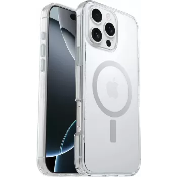 OtterBox Symmetry MagSafe Clear funda para iPhone 16 Pro Max