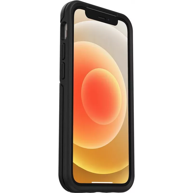 OtterBox Symmetry Series funda trasera para Apple iPhone 12 / 12 Pro – negro 77-66197