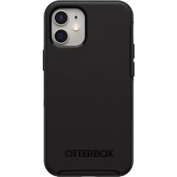 OtterBox Funda trasera Symmetry Serie para Apple iPhone 12 / iPhone 12 Pro - Negro