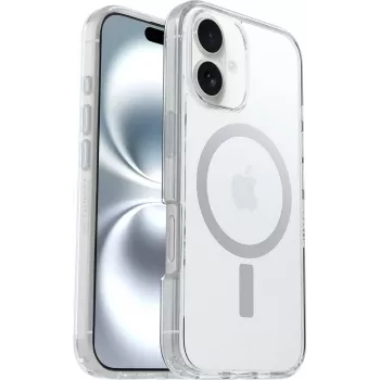 OtterBox Funda Symmetry Serie Clear MagSafe para Apple iPhone 16