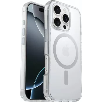OtterBox Symmetry Series Funda Clear MagSafe para Apple iPhone 16 Pro