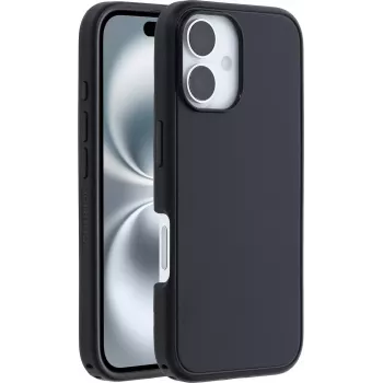 OtterBox Funda Symmetry Serie MagSafe para Apple iPhone 16 - Negro