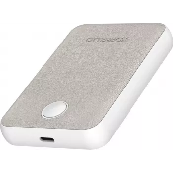 OtterBox batería externa inalámbrica para MagSafe 5000 mAh 7,5W USB-C blanca (78-81463)