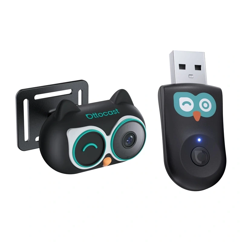 OTTOCAST CA520 Adaptador inalámbrico CarPlay con Car Nanny (Cabin Care)