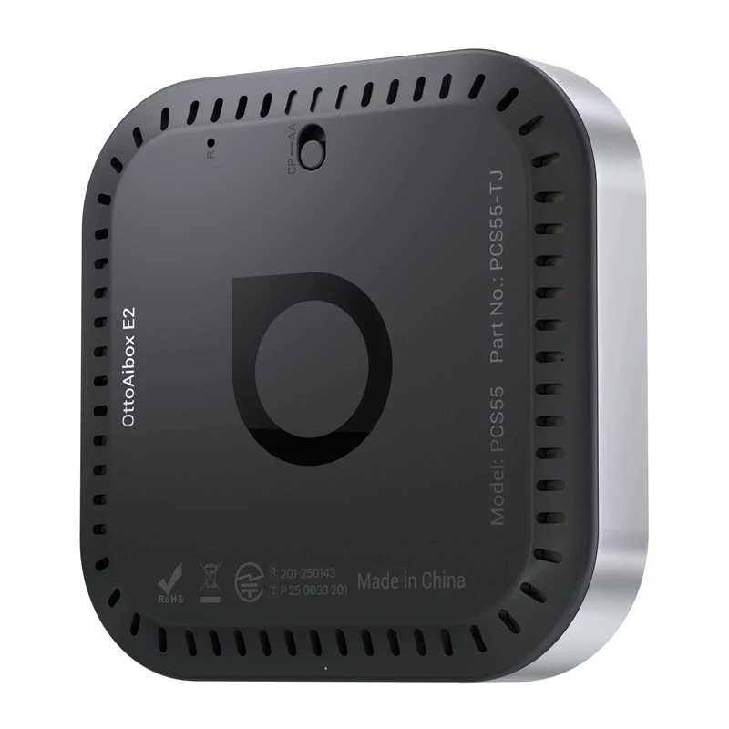 OTTOCAST OttoAibox E2 Caja AI inalámbrica CarPlay y Android Auto