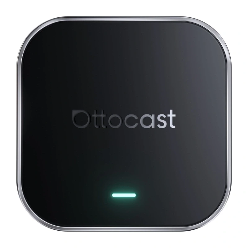 OTTOCAST OttoAibox E2 Caja AI inalámbrica CarPlay y Android Auto