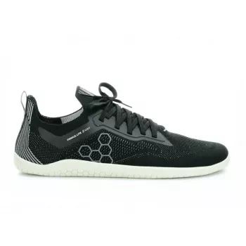 OUTDOOR EDGE Vivobarefoot Primus Lite Knit Zapatillas de entrenamiento minimalistas - Obsidian (Black/Dark Grey) Talla 46