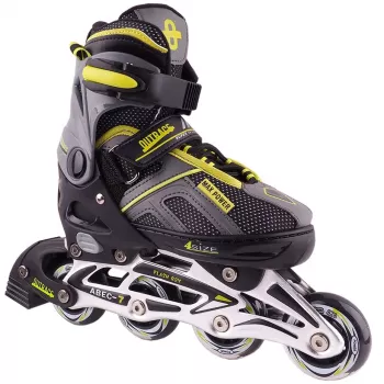 Outrace Flash Boy PW-126B-79 Patines en línea ajustables para niños negro azul
