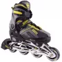 Outrace Flash Boy PW-126B-79 Patines en línea ajustables para niños negro azul
