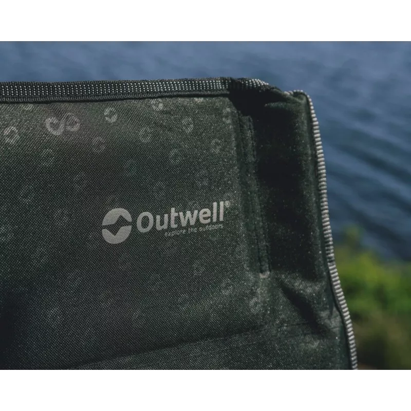Outwell Campo Silla de camping 125 kg Negro/Gris