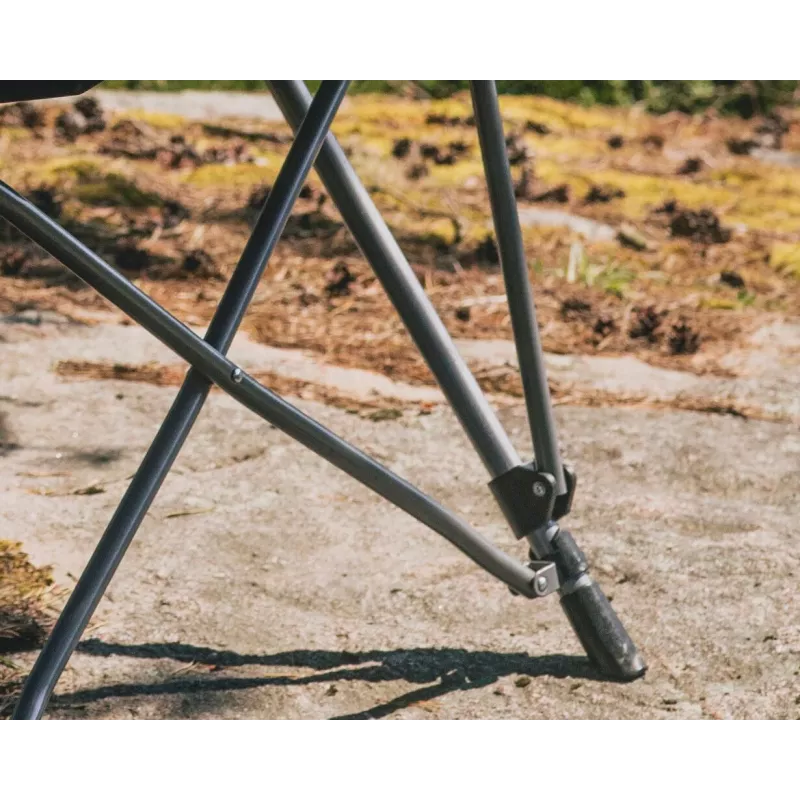 Outwell Campo Silla de camping 125 kg Negro/Gris