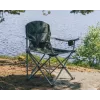 Outwell Catamarca XL Silla de camping plegable 150 kg Negro/Gris