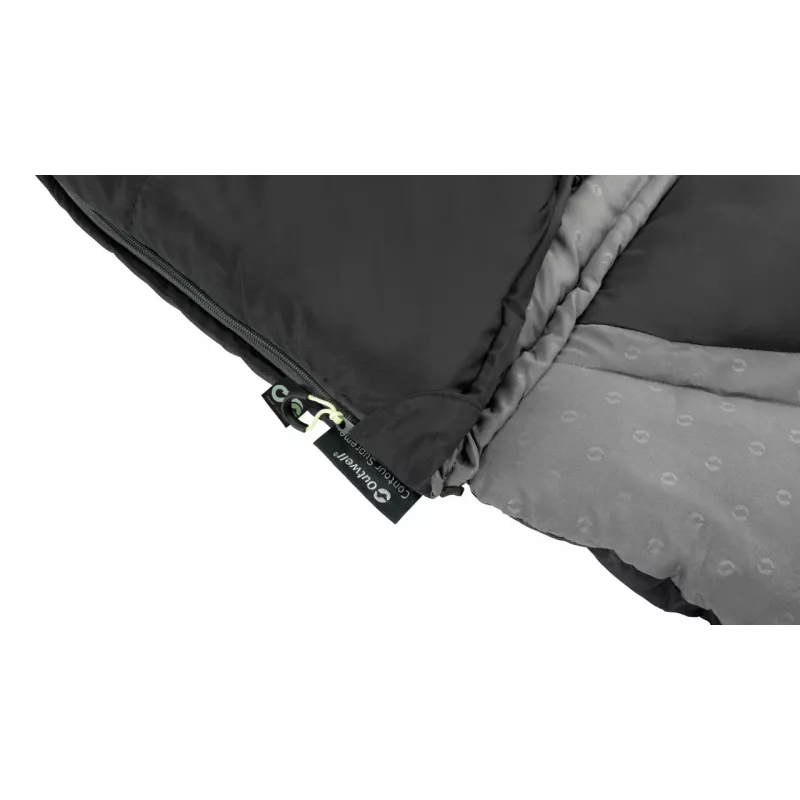 Outwell Contour Saco de dormir 220 x 85 cm -13/+16 °C Cremallera izquierda