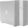 OWC Mercury Elite Pro Dual carcasa de almacenamiento de 2 bahías con concentrador USB de 3 puertos, SATA-600, USB 10 Gb/s, plateada