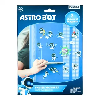 Paladone AstroBot Imanes para nevera - Set de 34 imanes, 3 hojas, diseño robot espacial
