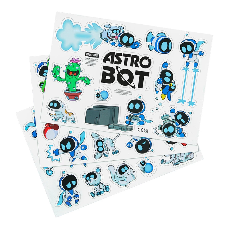 Paladone AstroBot Imanes para nevera - Set de 34 imanes, 3 hojas, diseño robot espacial