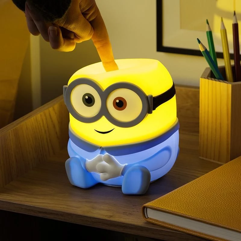 Paladone Bob SquishyGlo Luz de silicona recargable - Luz ambiental SpongeBob Bob Esponja