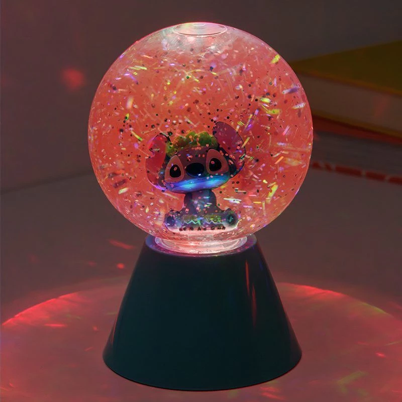 Paladone Bola de purpurina LED Stitch de Disney