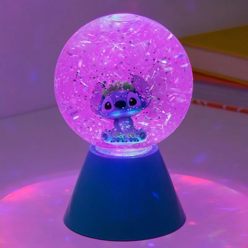 Paladone Bola de purpurina LED Stitch de Disney