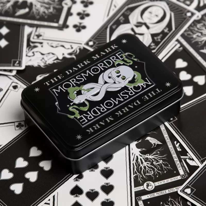 Paladone Cartas de juego Dark Arts de Harry Potter en lata metálica