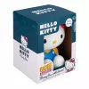 Paladone Hello Kitty Hucha en forma - Caja de monedas de cerámica, Merchandising oficial Sanrio, Blanco/Rosa/Negro, 13,5 x 13,5 x 16,5 cm
