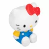 Paladone Hello Kitty Hucha en forma - Caja de monedas de cerámica, Merchandising oficial Sanrio, Blanco/Rosa/Negro, 13,5 x 13,5 x 16,5 cm
