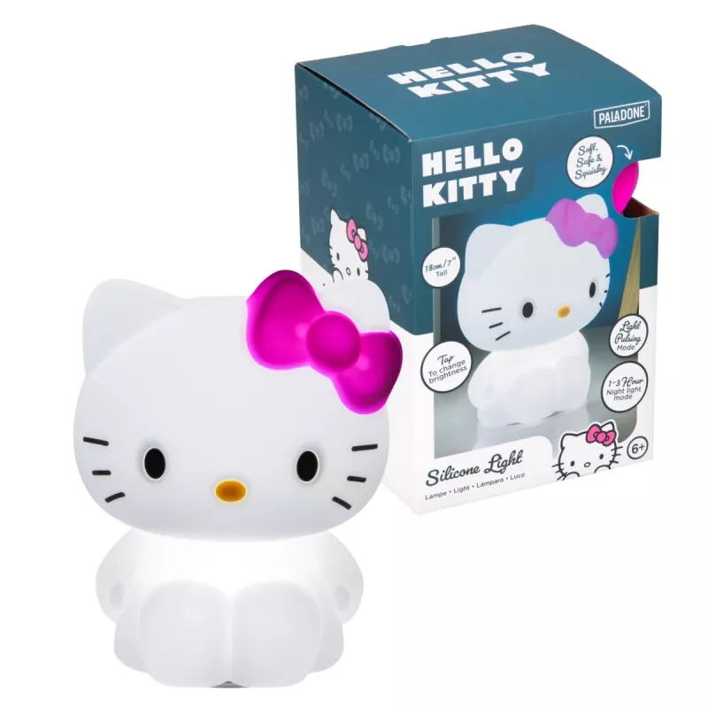 Paladone Luz de silicona SquishyGlo Hello Kitty