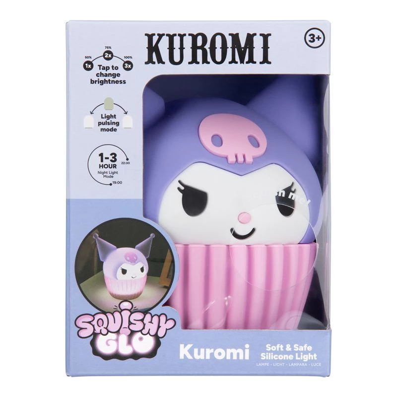 Paladone Luz de silicona SquishyGlo Kuromi recargable