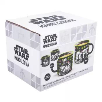 Paladone Taza con cambio de calor Mandalorian and Grogu