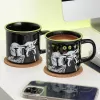 Paladone Taza con cambio de calor Mandalorian and Grogu