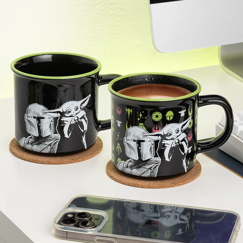 Paladone Taza con cambio de calor Mandalorian and Grogu